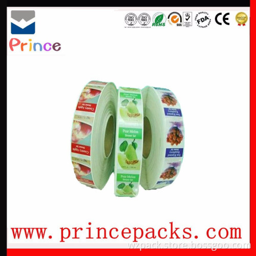 gravure printing and laminated food grade plastic film roll